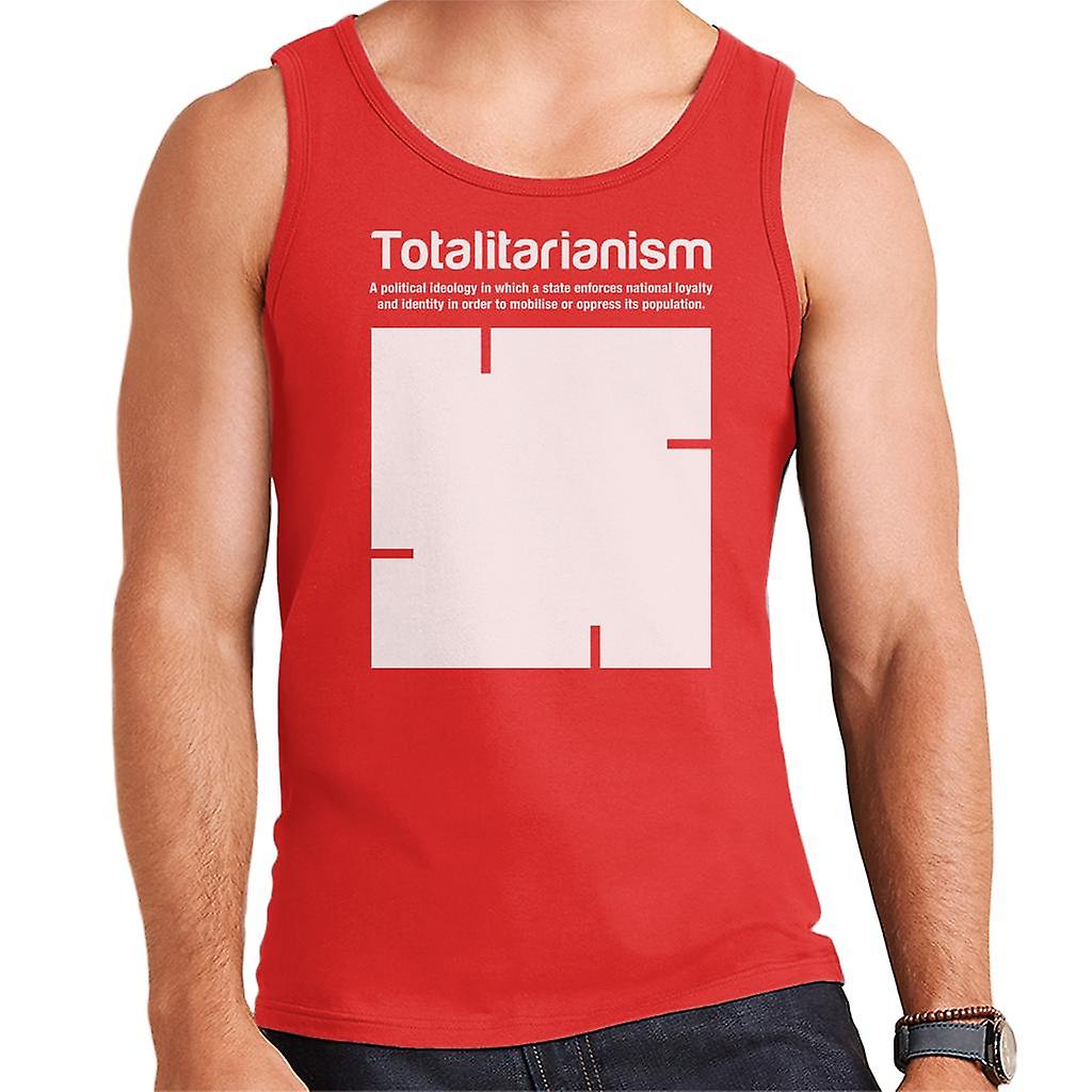 Totalitarisme filosofie symbool mannen Vest