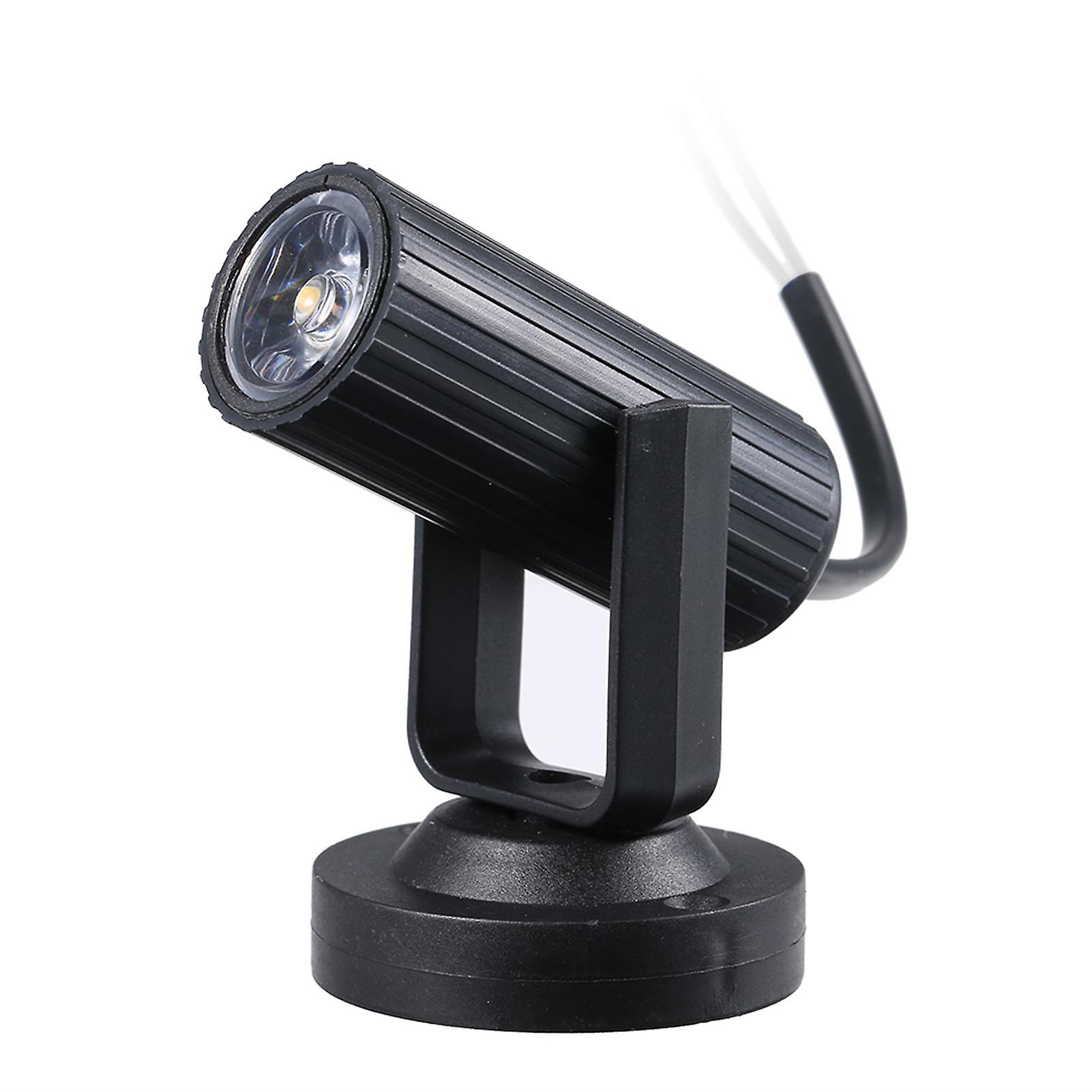 AC85-265V 1W LED Mini Spot Lamp Stage Lighting Fixture Portable for Home Party Decoration Deco DJ