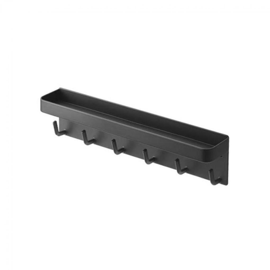 Wall Hanger, Hook, Towel, Key Holder, Shelf, Glove Box, Storage Box, Black Carbon Steel | Hook Rod.