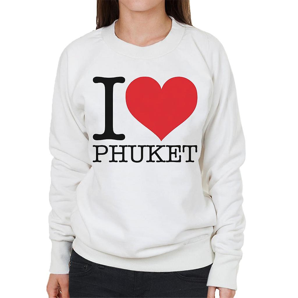 Uwielbiam Phuket Damska bluza