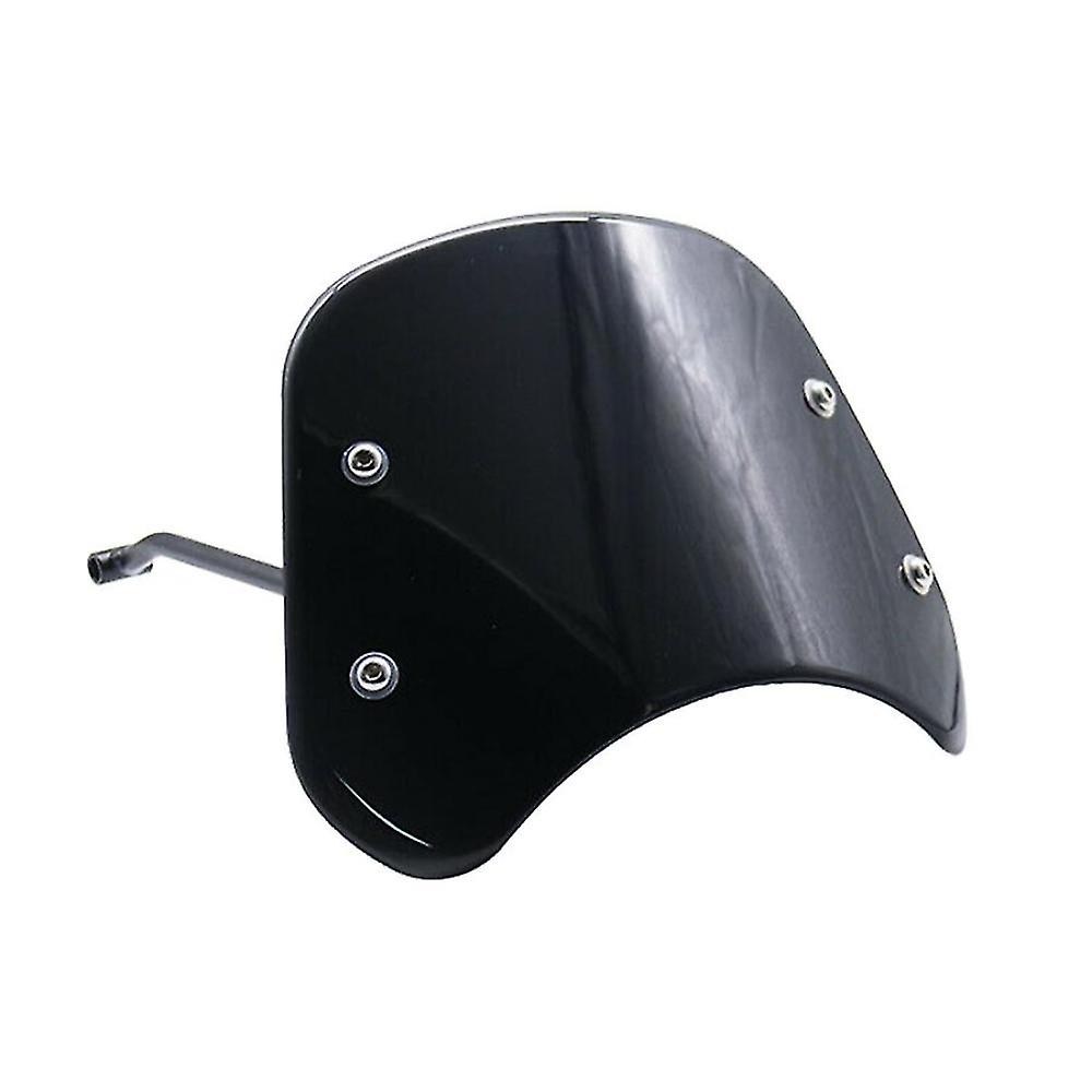 Motorcycle Windshields Windshield Screen Headlight Fairing For Leoncino 500(black)