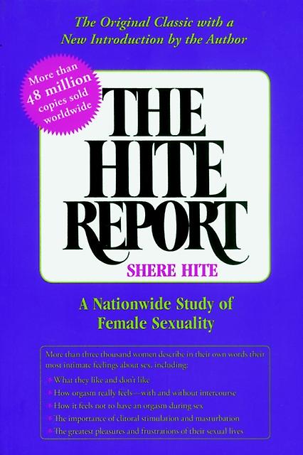 The Hite Report by Shere Hite Paperback Book