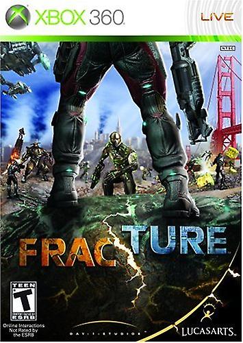 Fracture  Game - Xbox 360 - PAL - New & Sealed