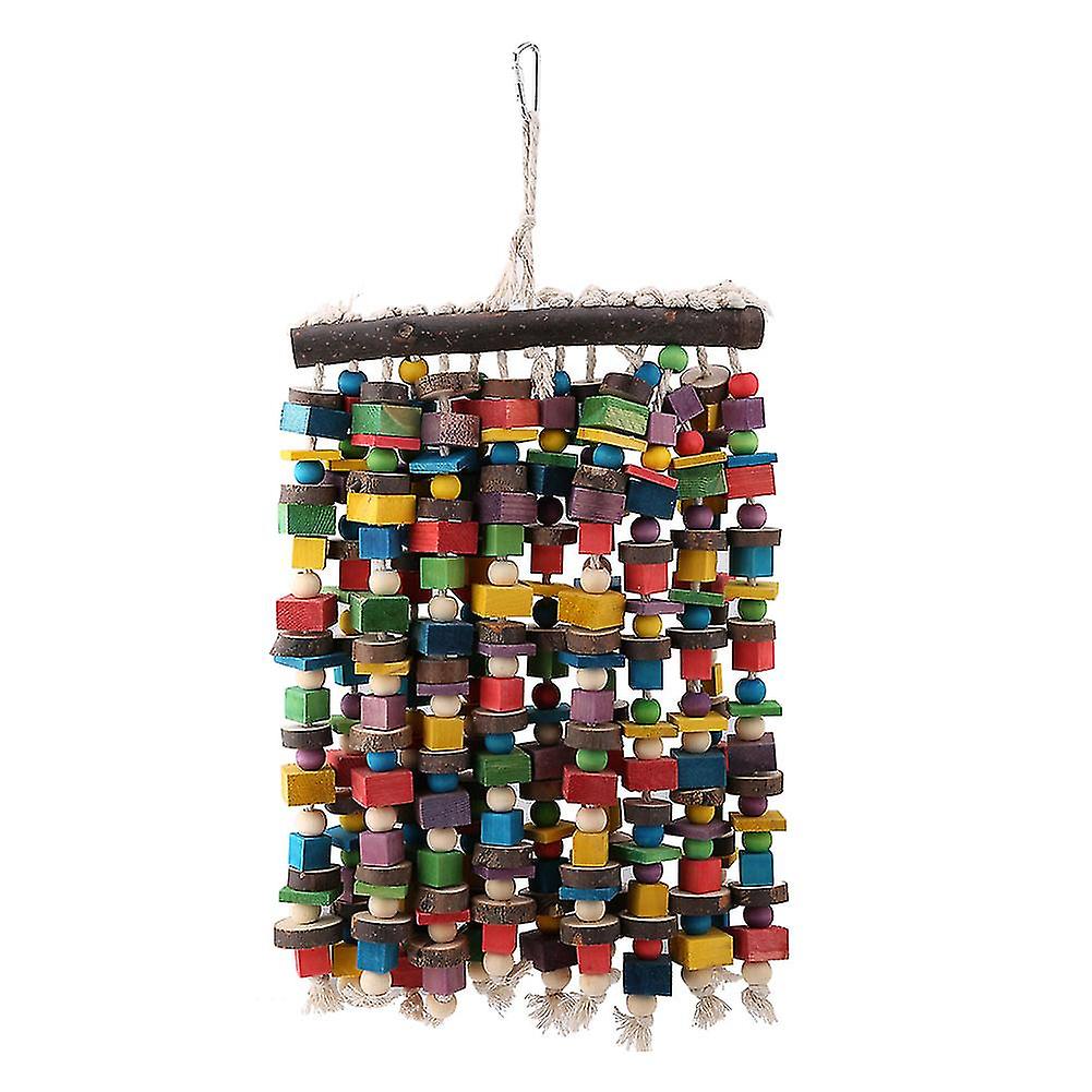 Parrot toy, bird chew toy, parrot hanging toy, play toy with hanger