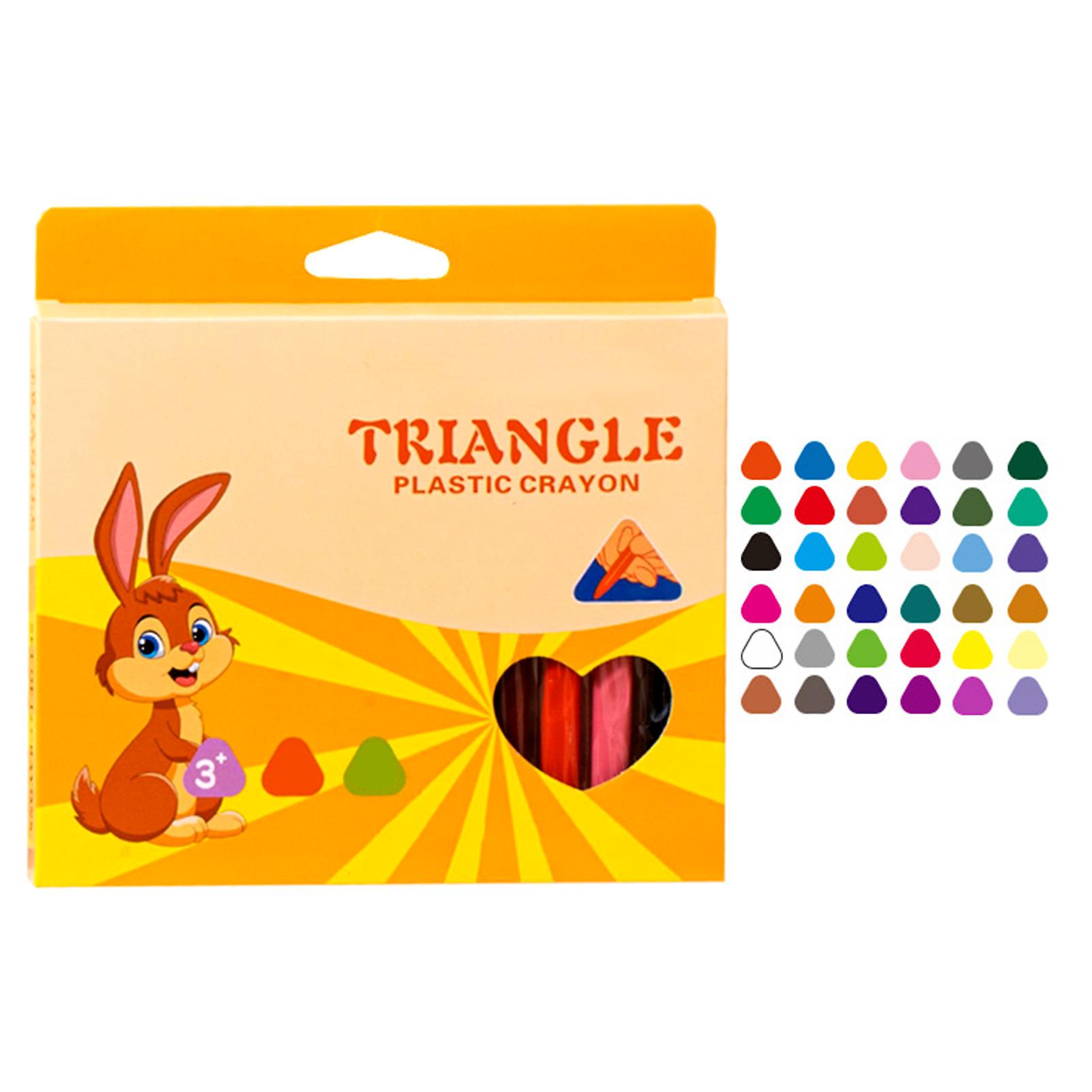 Kids Multi-Color Painting Crayons Kit Portable Colored Pencils Tools for Home School