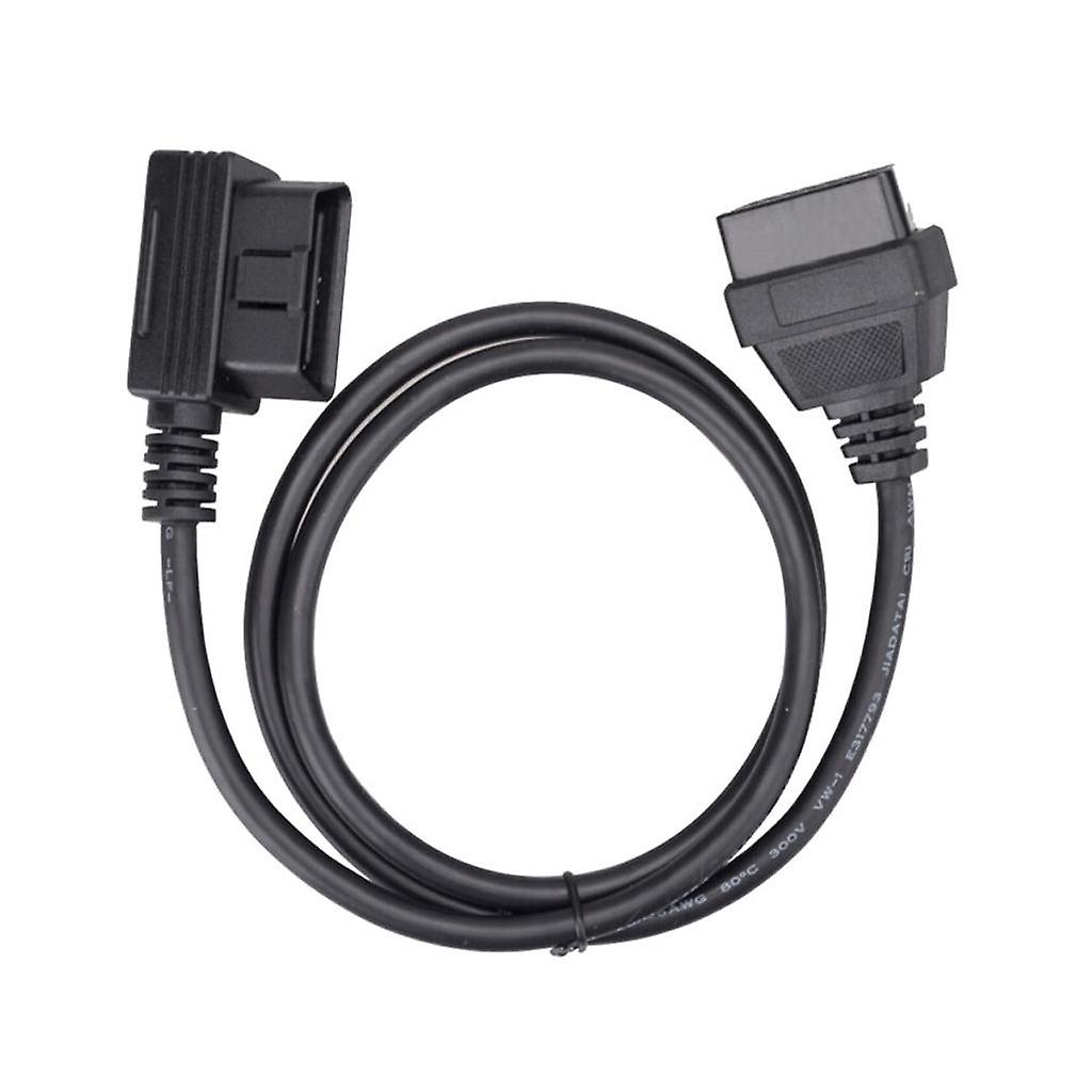 OBD2 Cable extensor de diagnóstico de extensión macho a hembra de 16 pines