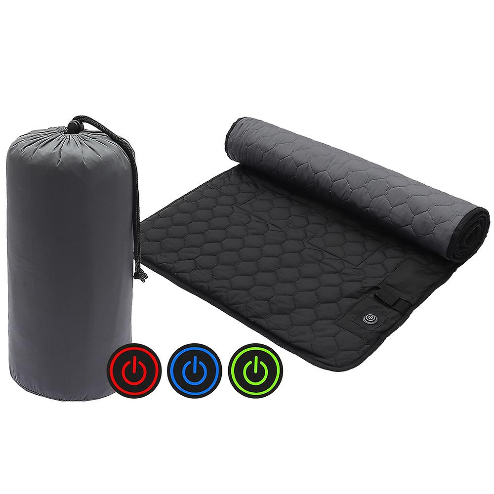 Winter Heating Mat USB Heating Sleeping Mat Camping Warming Mattress Temperature Adjustable Warm Ten