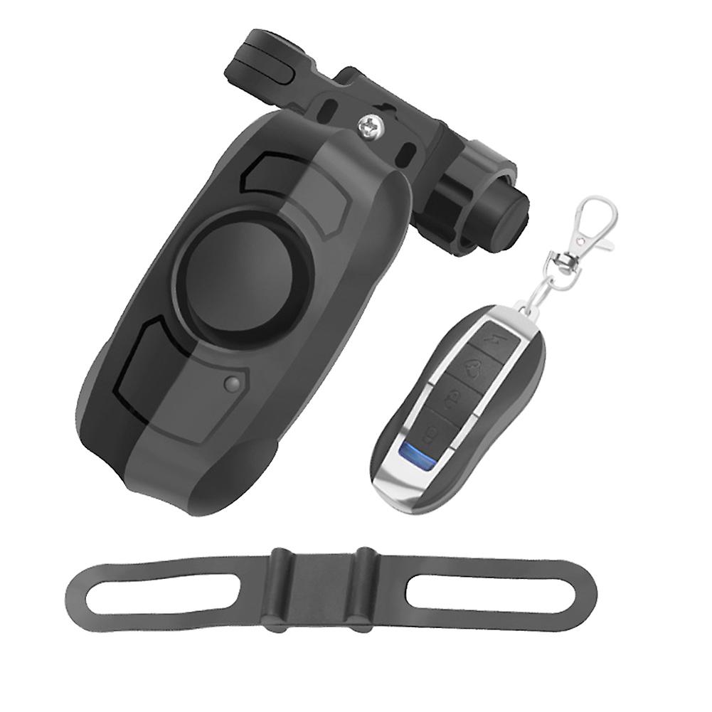 Bike Anti-theft Alarm USB Charging Wireless Remote Control Vibration Security Bell