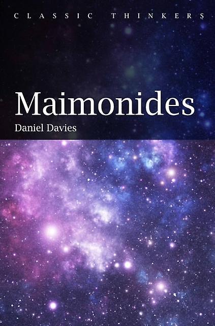 Maimonides by Daniel Davies Paperback Book