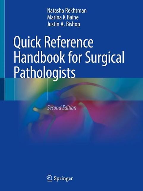 Quick Reference Handbook For Surgical Pathologists - Bishop, MD, Justin A - Paperback - English Book - Pathology