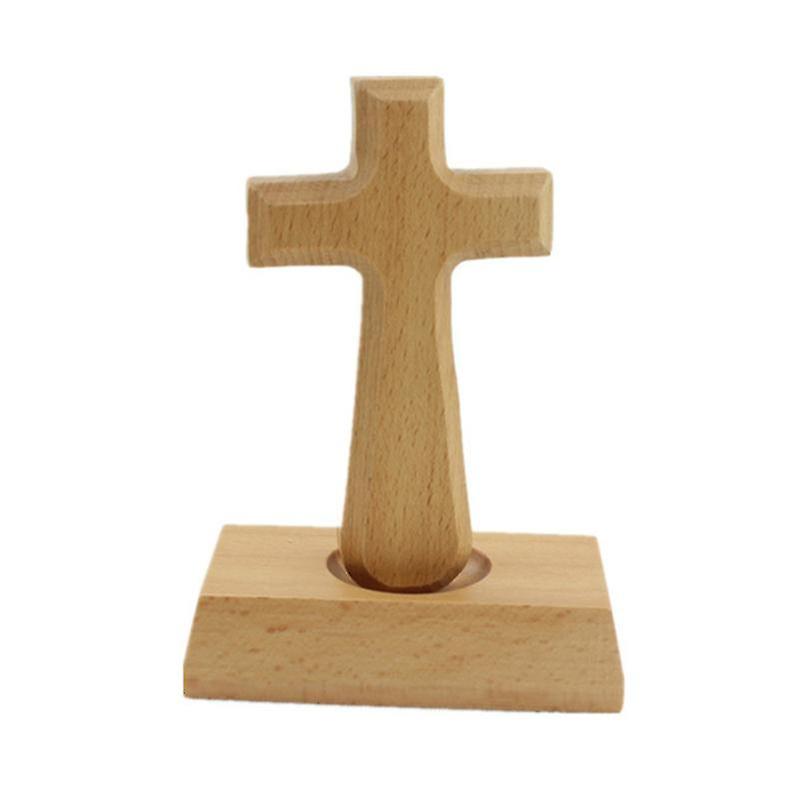 1pcs Wood Cross For Decor
