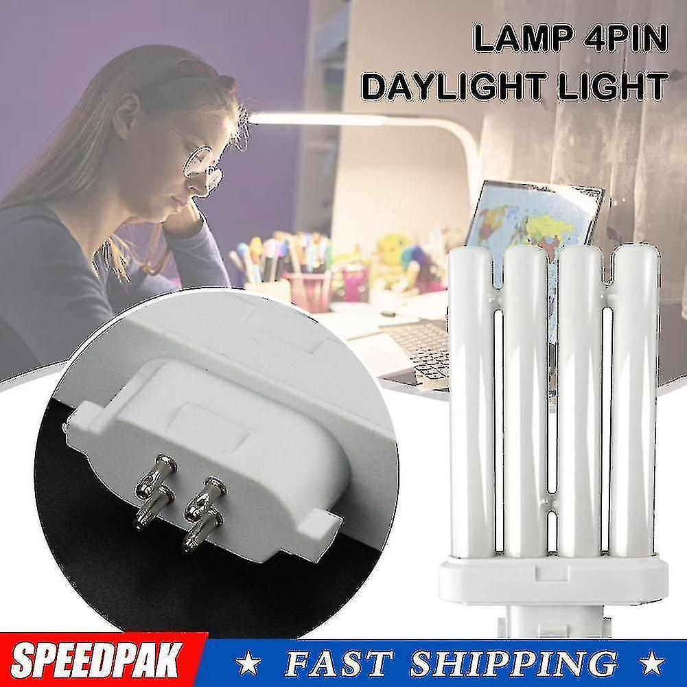 27w fml 27w 6500k 4 פינים ארבע נורות צינור מרובע צינור קומפקטי מנורת פלורסנט T4e9