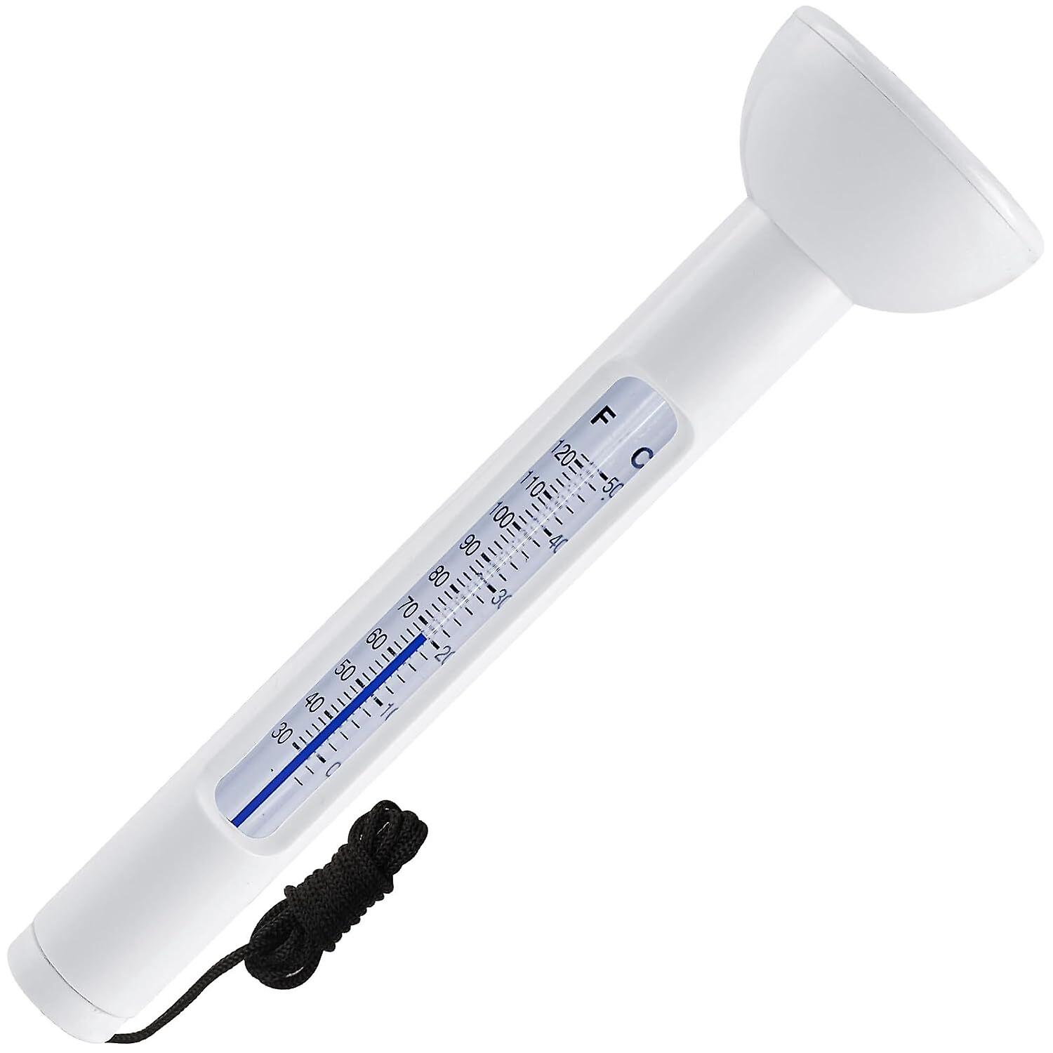 Floating Pool Thermometer with String for Outdoor and Indoor Swimming Pools Spas