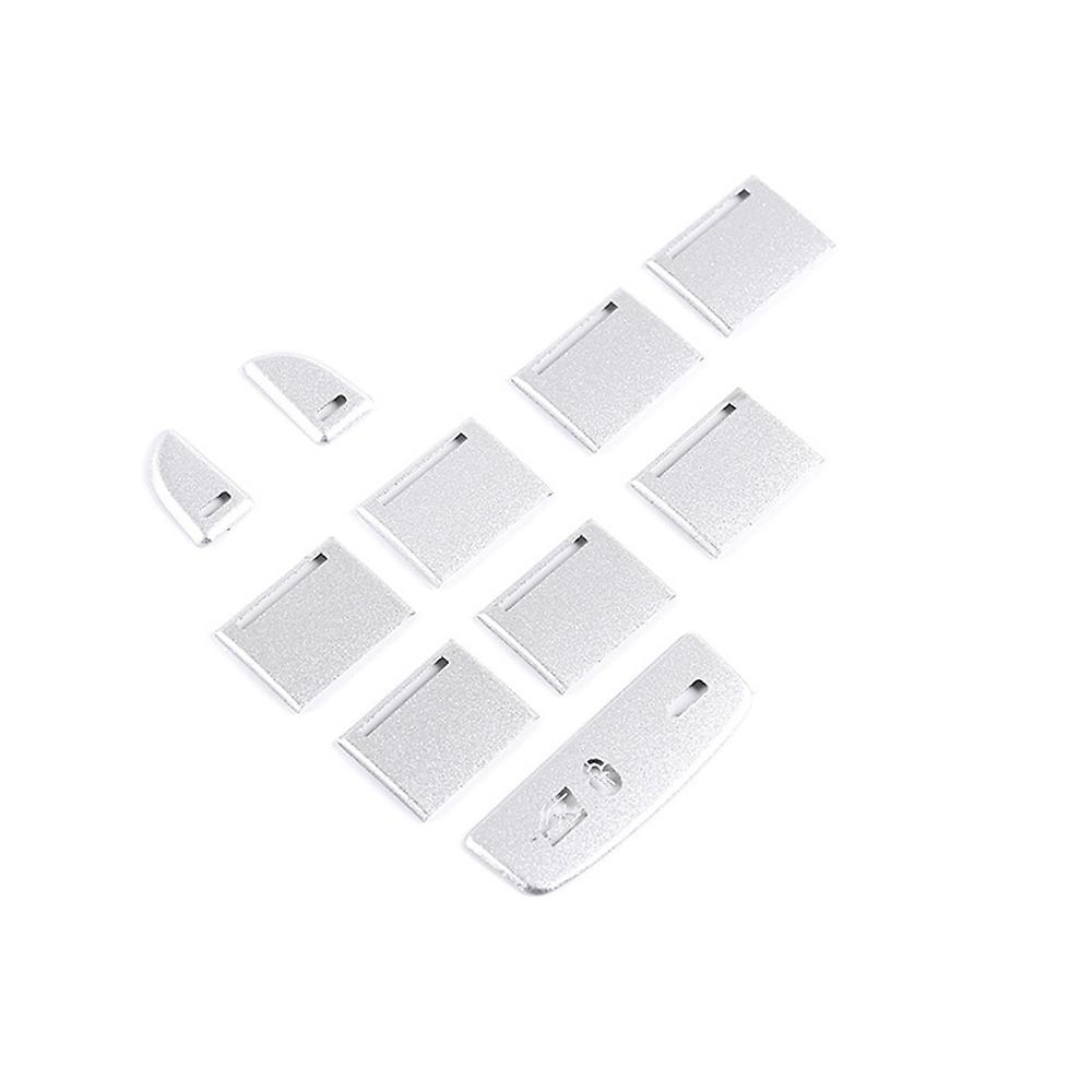 Car Window Lift Button Trim Stickers Accessories for XE 15-19 XF 16-20 F-Pace 16-20 E-Pace