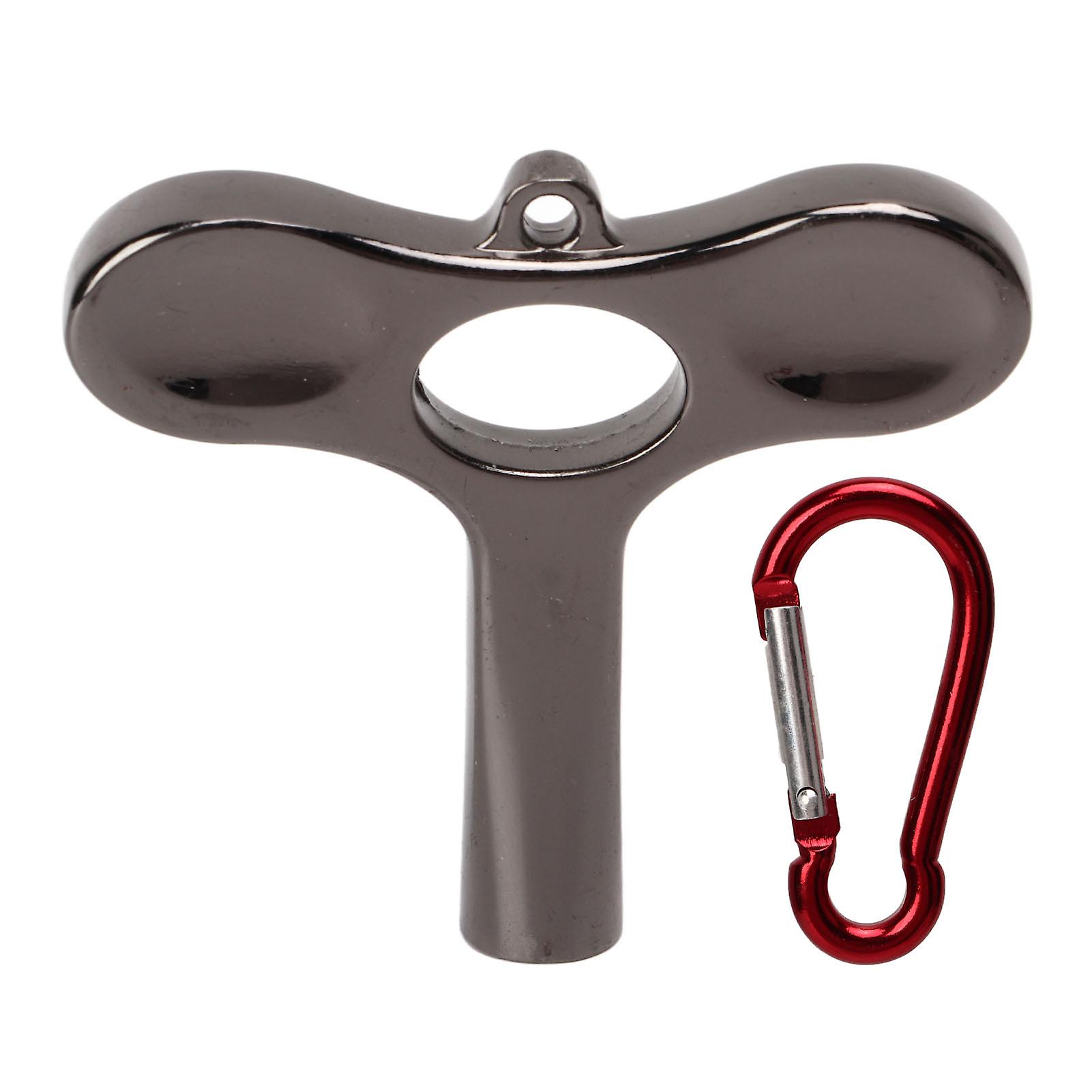 Drum Tuning Key Metal Portable Lightweight Professional Drum Head Tuning Wrench with Hook