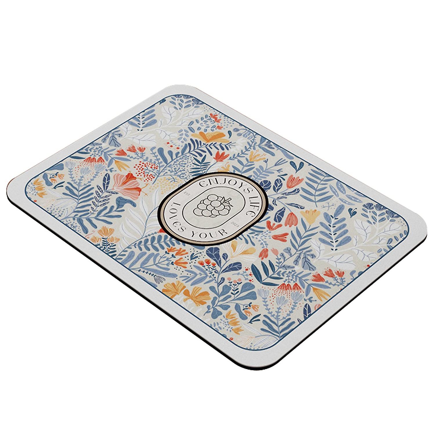 Roadoor Drain Pad Thermal Insulation Strong Water Absorption Anti-fouling Non-slip Countertop Bar Di