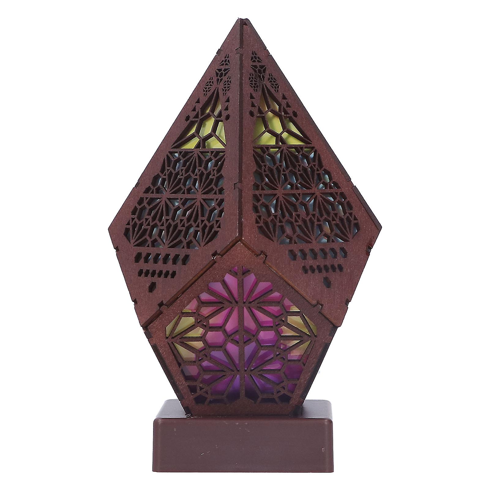 Projection Lamp Bohemian Style Colorful Multicolor Mixed LED Decorative Night Light