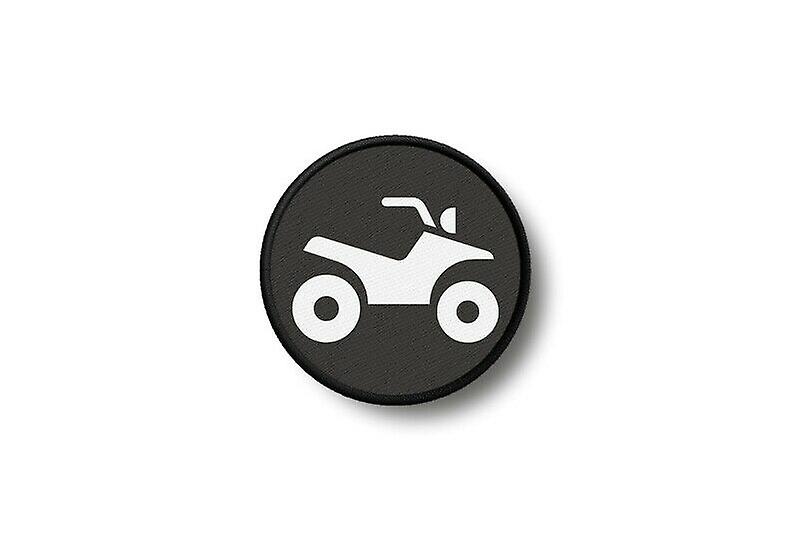 Patch badge ecusson prints thermocollant quad driver
