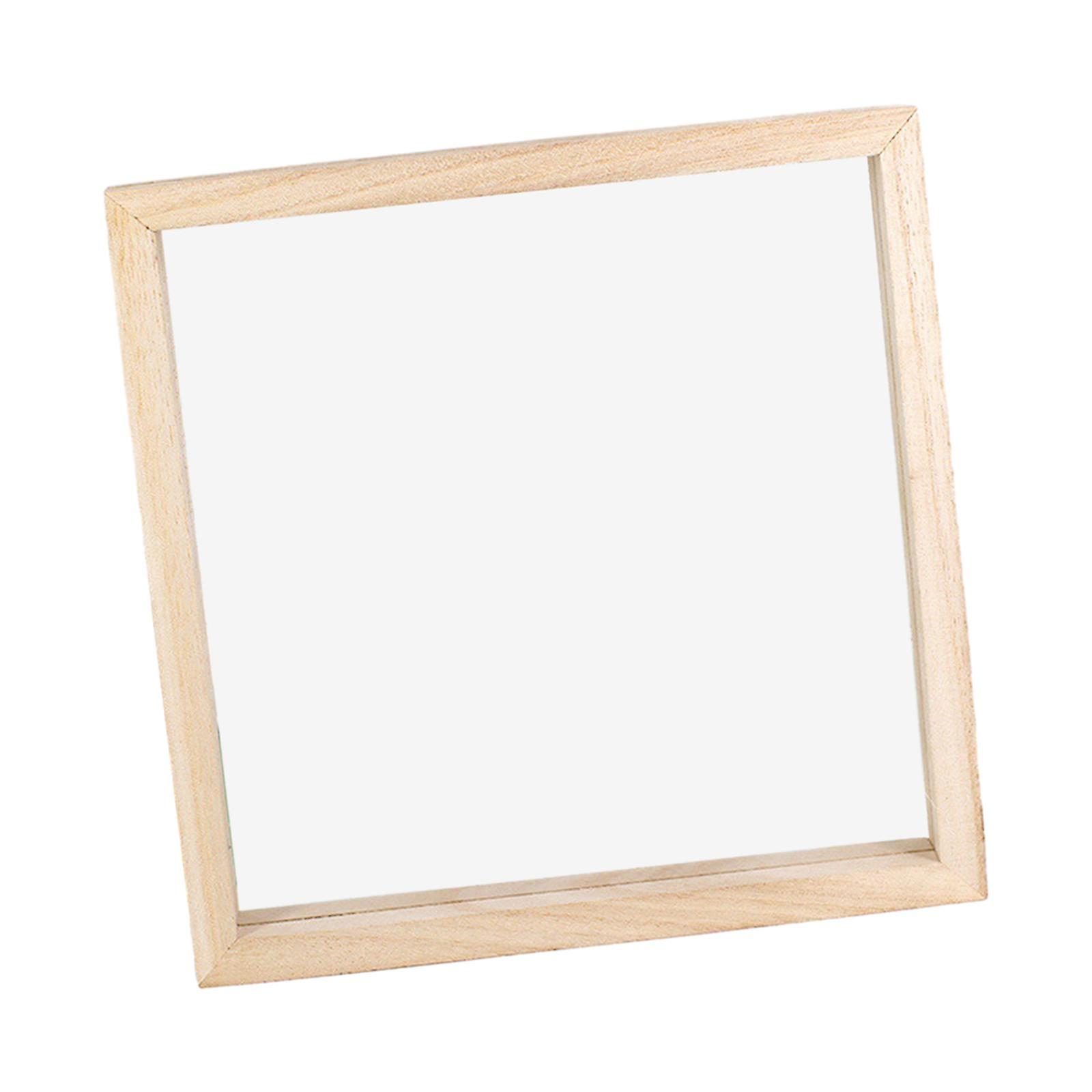 Shadow Box Picture Frame Picture Display Frame Table Decoration Storage Box Decor Memory Box Frame for Dried Flowers