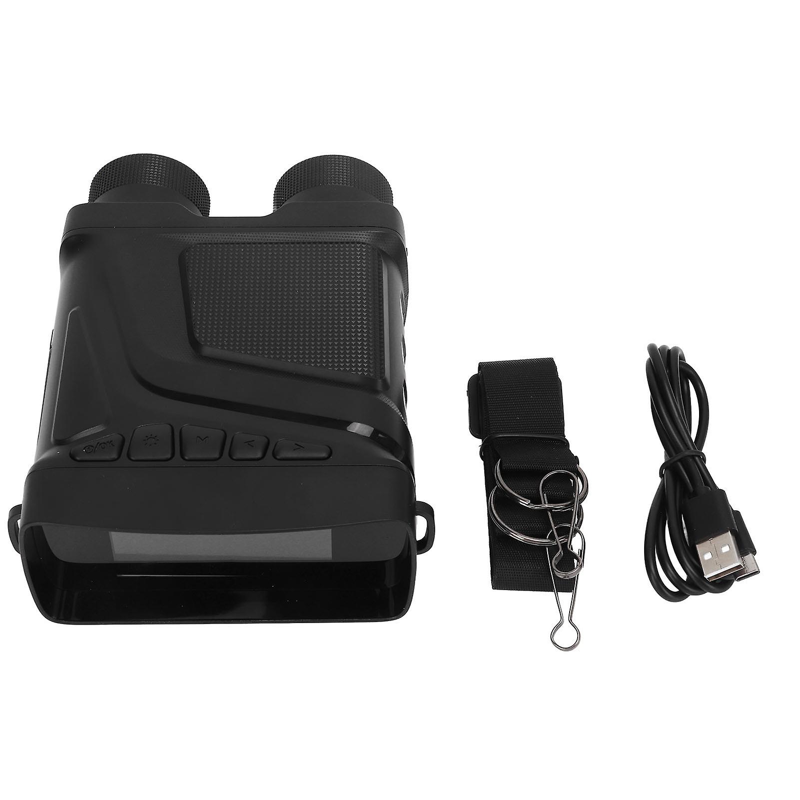 1080FHD Night Vision Binoculars with 5x Digital Zoom, 7 IR Levels, and 3" Screen