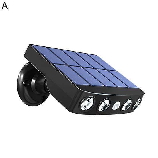 Security Street Lamp Energy-saving Rotatable Portable Universal Rotating LED Solar Light for Courtyard