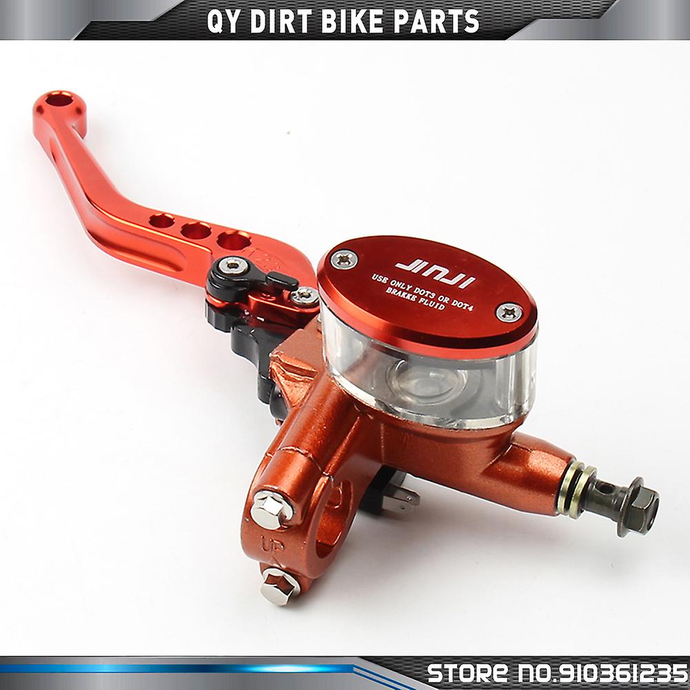 CNC linke Brems pumpe Hydraulik kupplung hintere Brems pumpe Haupt brems zylinder für Dirt Pit Bike ATV Quad Scooter Motorrad M10 
