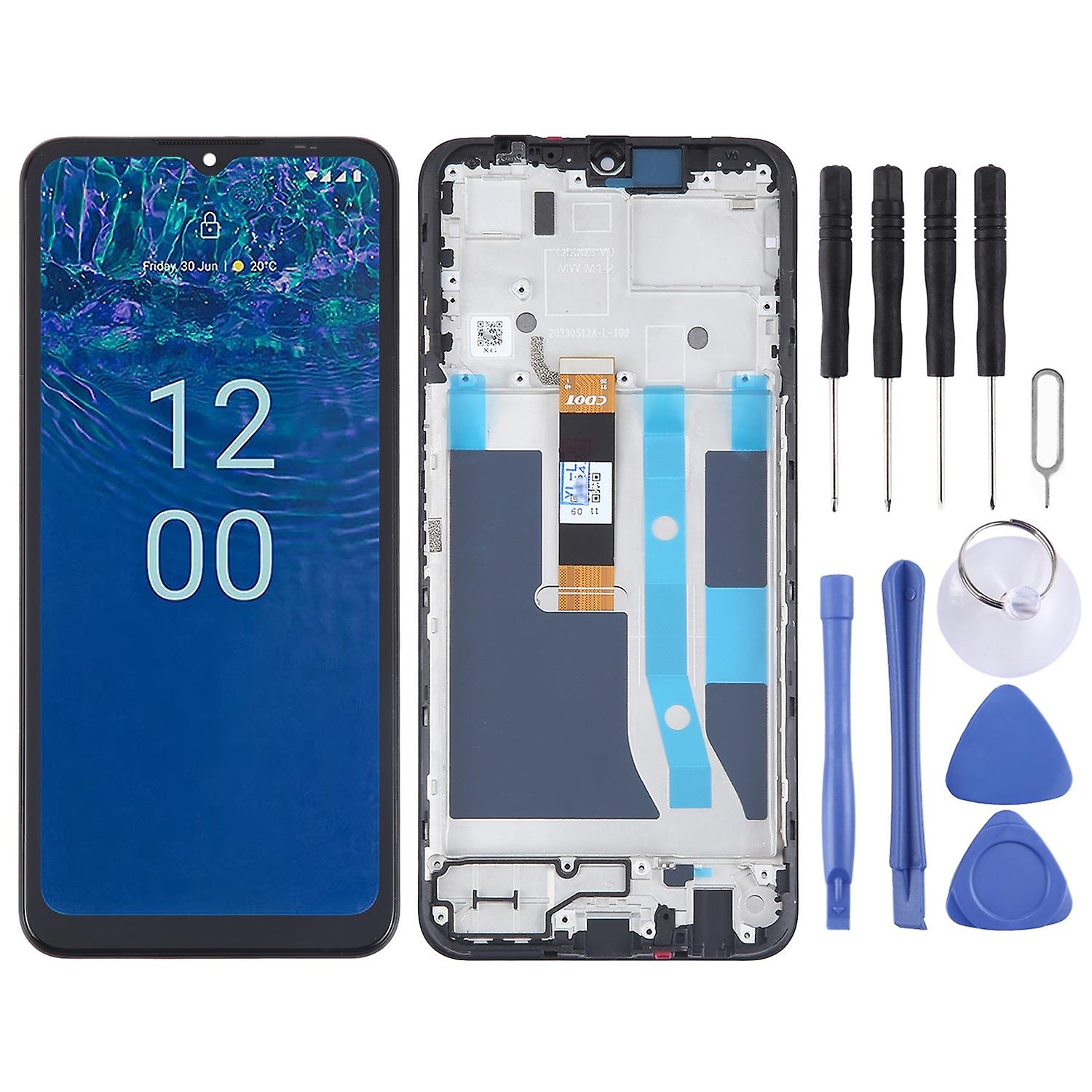 LCD Screen with Frame For Nokia G310