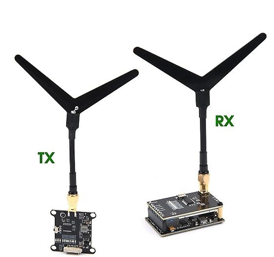 FPV 1.2G 0.1mW/25mW/200mW/800mW 9CH Transmitter VTX & Receiver VRX FPV Combo for RC Models Drone Qua