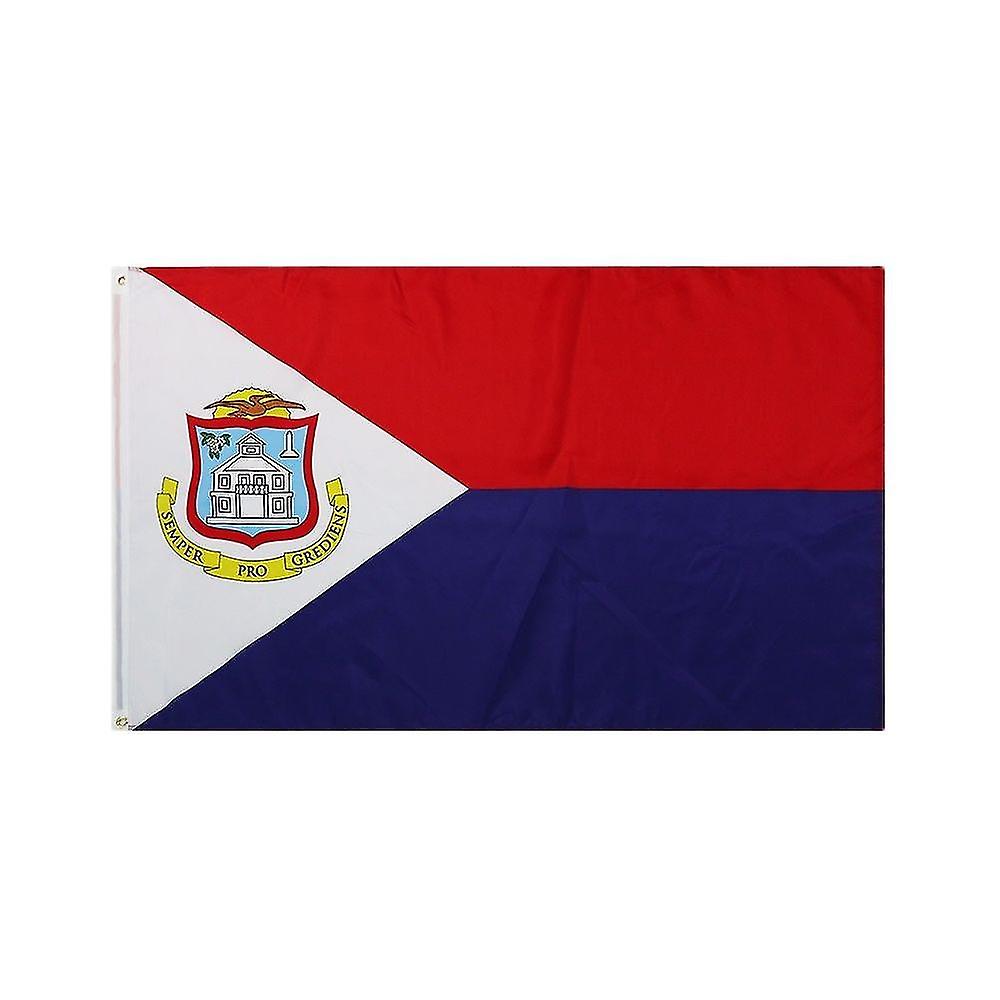 Sint Maarten Flag Polyester Print Decor Flags