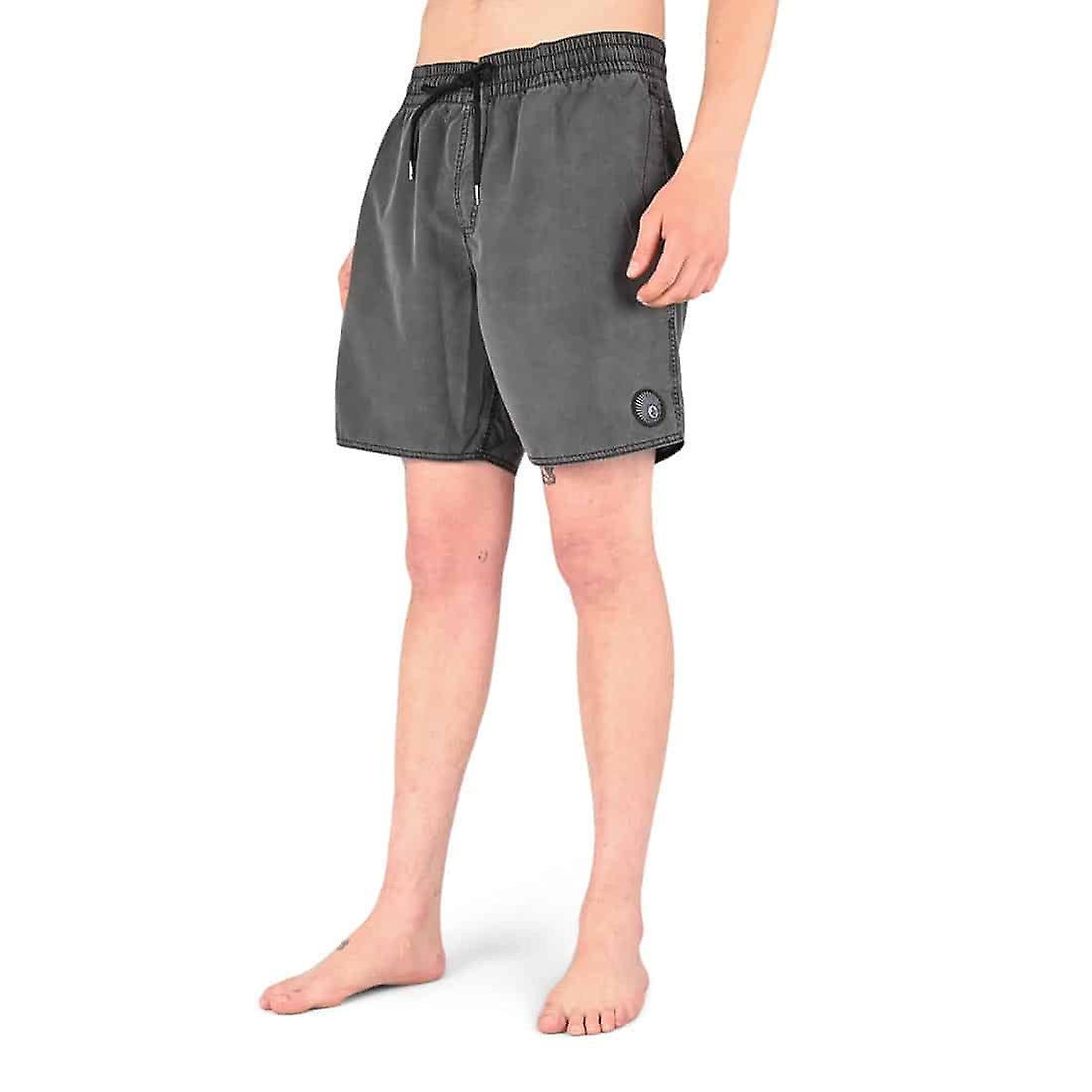 Volcom Centre Trunk 17" Swim Short - Black