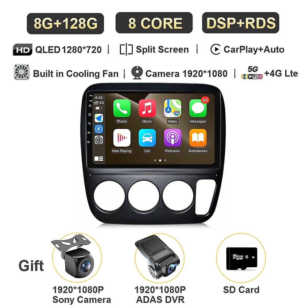 Car Raido Android 13 For Honda Crv Cr-v 1996-2006 Auto Multimedia Video Player Gps Navigation Carplay Autoradio Audio Stereo Bt