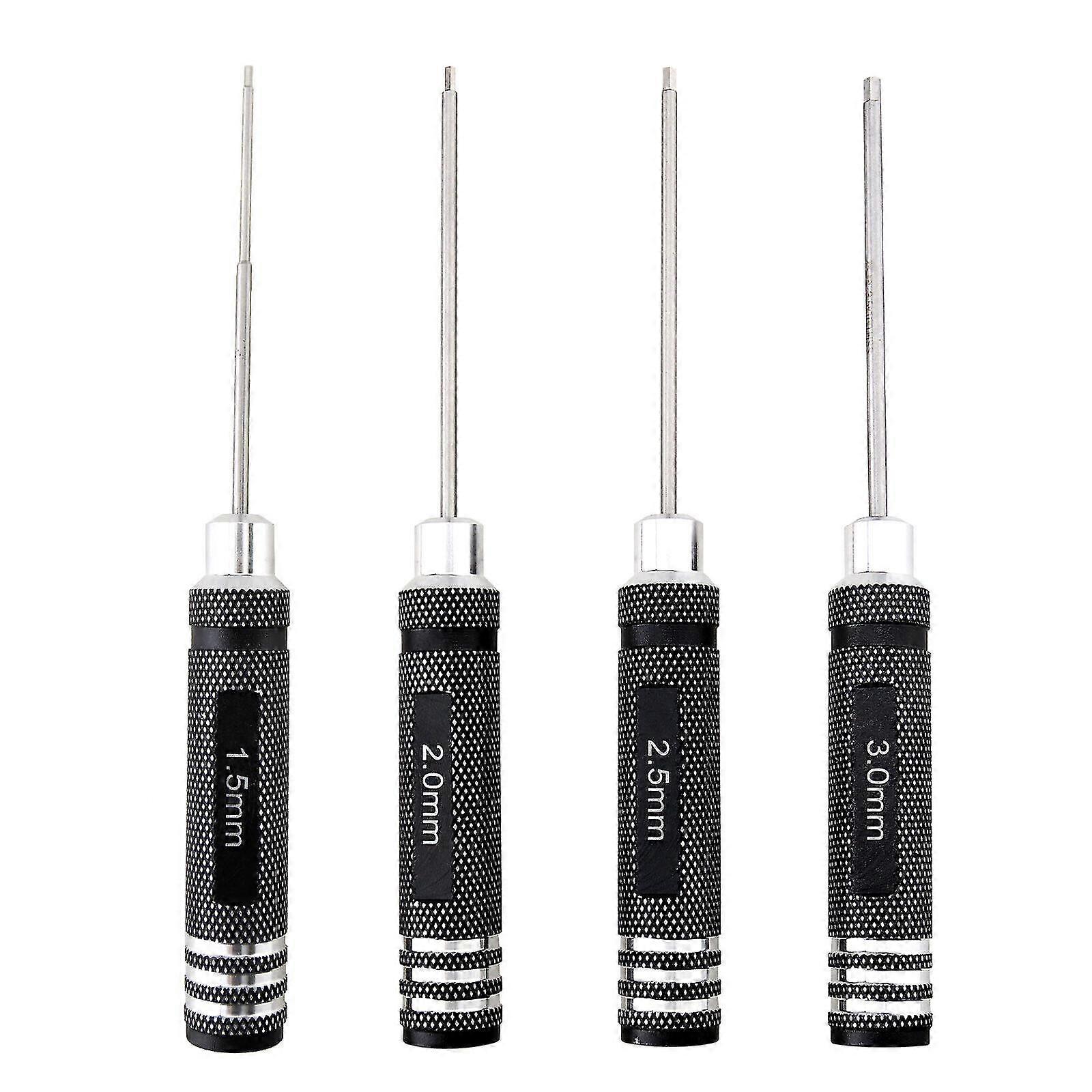 Hex Socket Key Screw Driver Set Fits For Rc Helicopter/car Tools Spanner4pcs