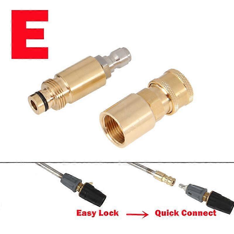 Hose & Spray Gun Connector For Karcher Easy Lock Adapter To Quick Connect