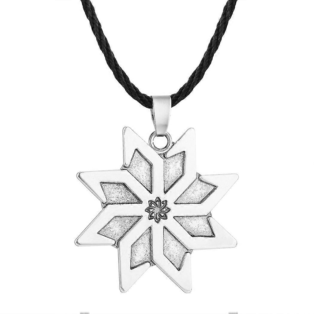 Kolovrat Σλαβικό Alatyr Μενταγιόν Κολιέ Μπρελόκ Viking Sun Symbol Perun God Flower Φυλαχτό Aphrodite Flower Symbol