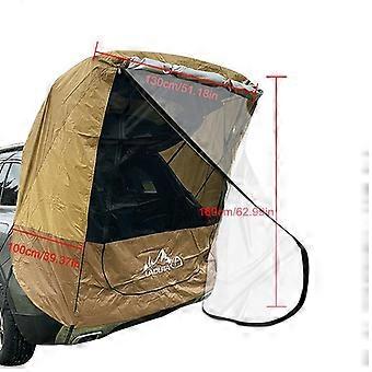 beach tent CROWN SHADES Beach Cabana Easy Setup Pop Up Tent Navy Blue / 6.5 x 6.5