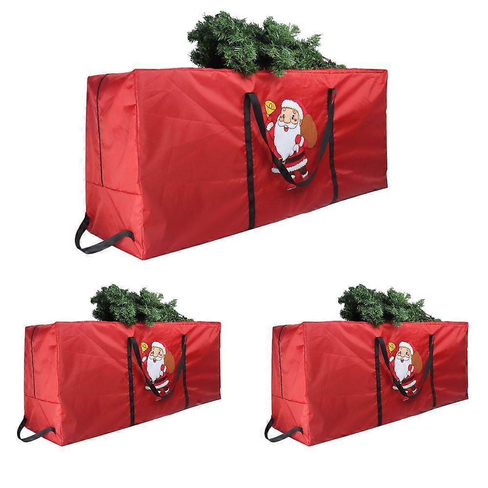 3pcs Christmas Tree Storage, Waterproof Christmas Tree Storage Box, Organizer Case, Christmas Tree Storage Container, Mobile Package