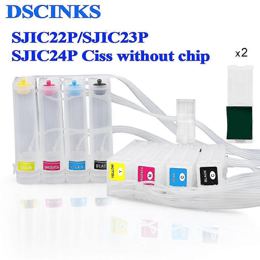 hg SJIC22P SJIC23P SJIC24P CISS Ohne chip für Epson TM-C3520 C3510 ColorWorks C3500 TM-C3510 C3520 Continuous ink supply system