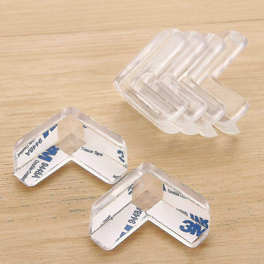 Table Corner Protector (12 Pcs) Children's Corner Protector And 12 Pcs 3m Adhesives For Reservation