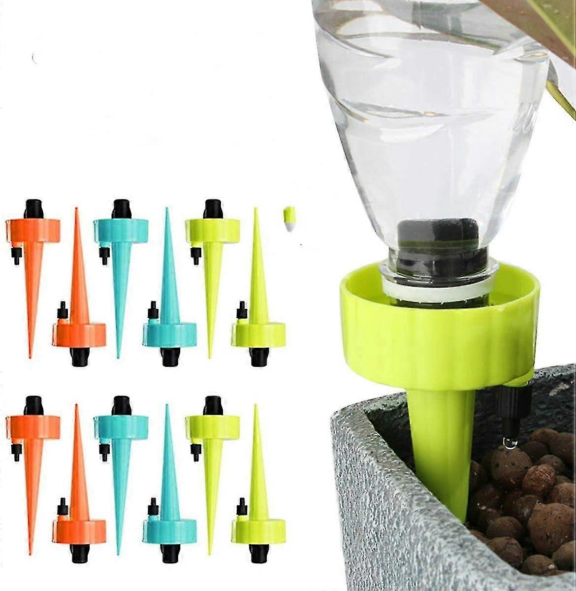 Drip Irrigation Kit, 12 Pcs Science Adjustable Plant Watering Devices, Diy Automatic Plant