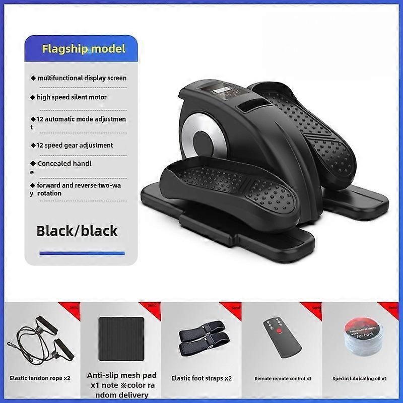 Ellipsentrainer unter dem Schreibtisch, Pedaltrainer Ellipsentrainer mit LCD-Monitor, Fernbedienung