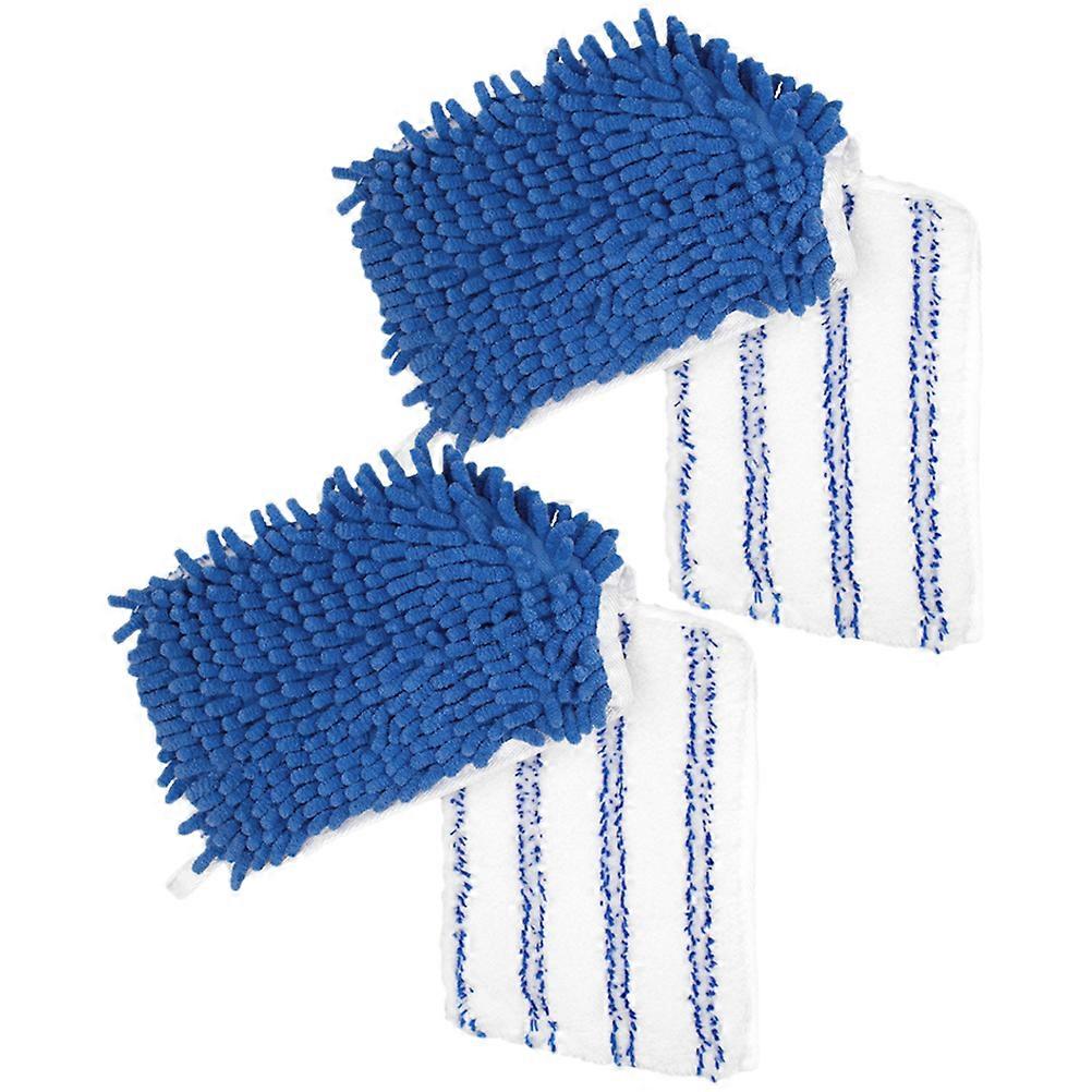 2pcs Chenille Mop Refill Mop Pads Refill Mop Replacement Pads Reusable Floor Mop Pad Supply