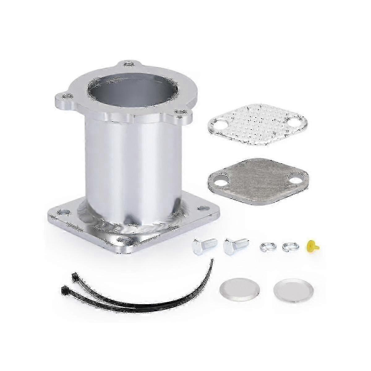 Light Aluminum Egr Removal Kit For Series E60 E61 520I 525D 530D 535D Blanking Bypass Size 5