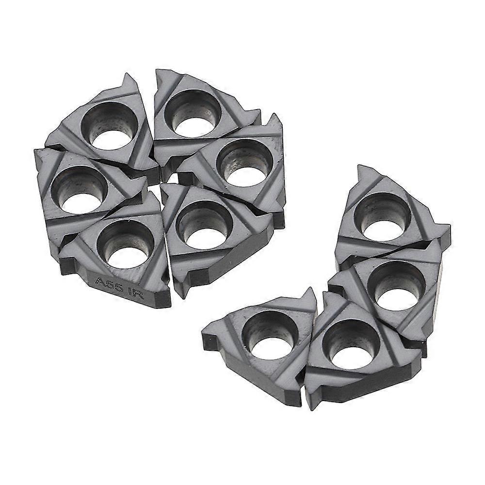 10Pcs 11ir A55 Internal Thread Carbide Internal Lathe Insert For Turning Tool Holders