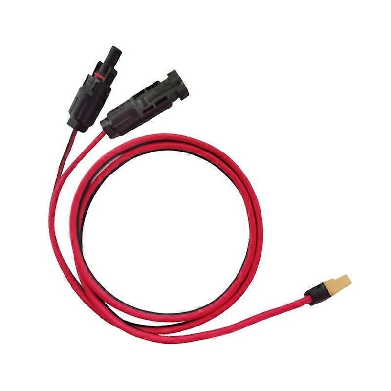 Solar to Car power connector XT60 Charge Extension Cable 12AWG for Mc-4 to XT60 Adapter Cable for XT60 Input Port Portable Station