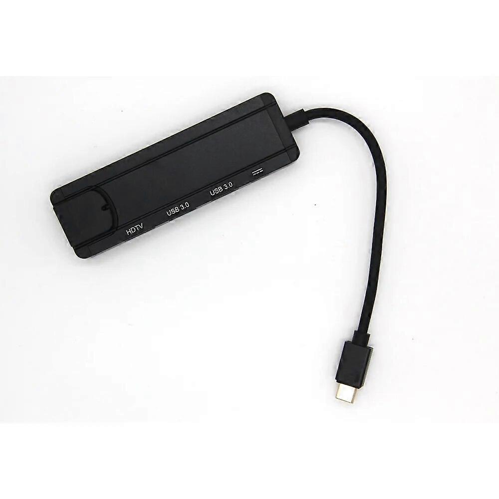 5 in 1 USB 3.1 Type C HUB 4K 2 USB3.0 PD RJ45 Adapter HUB USB Converter Splitter for Laptop Phone Projector Monitor Tablet