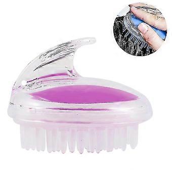 Transparent Scalp Massage Brush Adult Scratching Hair Comb