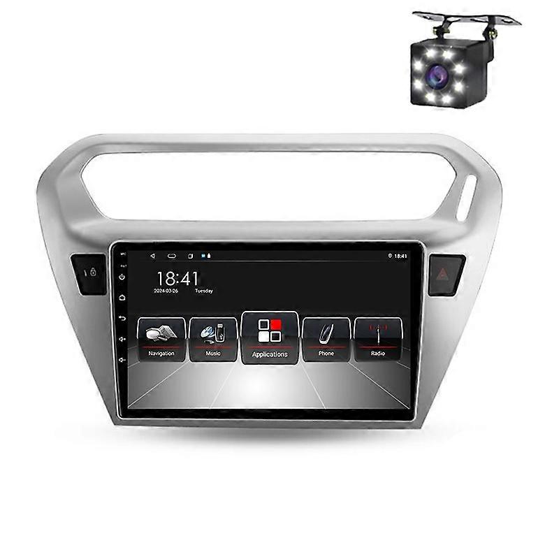 Android Carplay Radio For Peugeot 301 Citroen C-Elysee 2012-2016 Video Player Navigation
