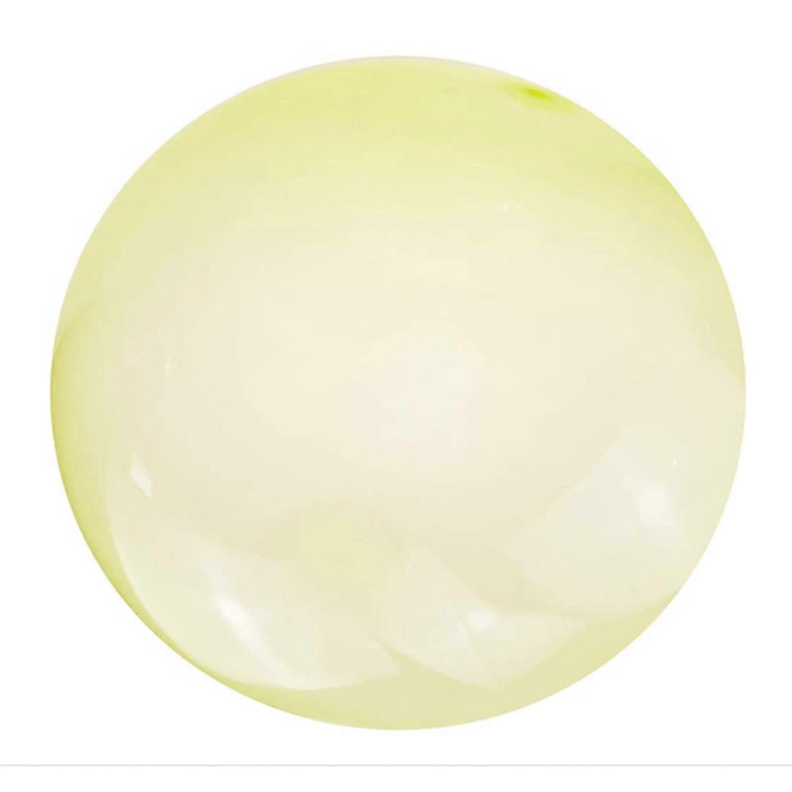 Elastic Blowing Bubble Ball Soft Rubber Air Ball Multicolor Oversized Inflatable Ball Toy for Kids