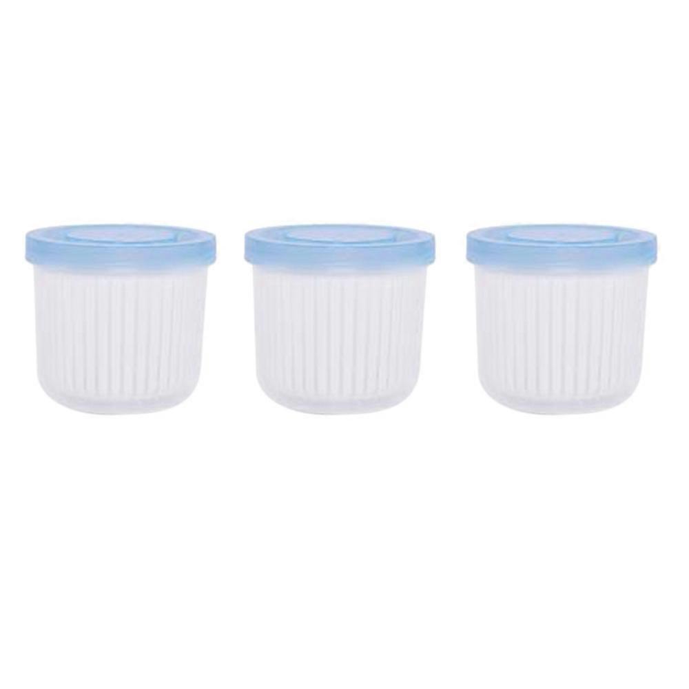 3 Pcs Drain Box Can Be Spliced and Drained -Keeping Box, Convenient to Store in the Refrigerator Dr