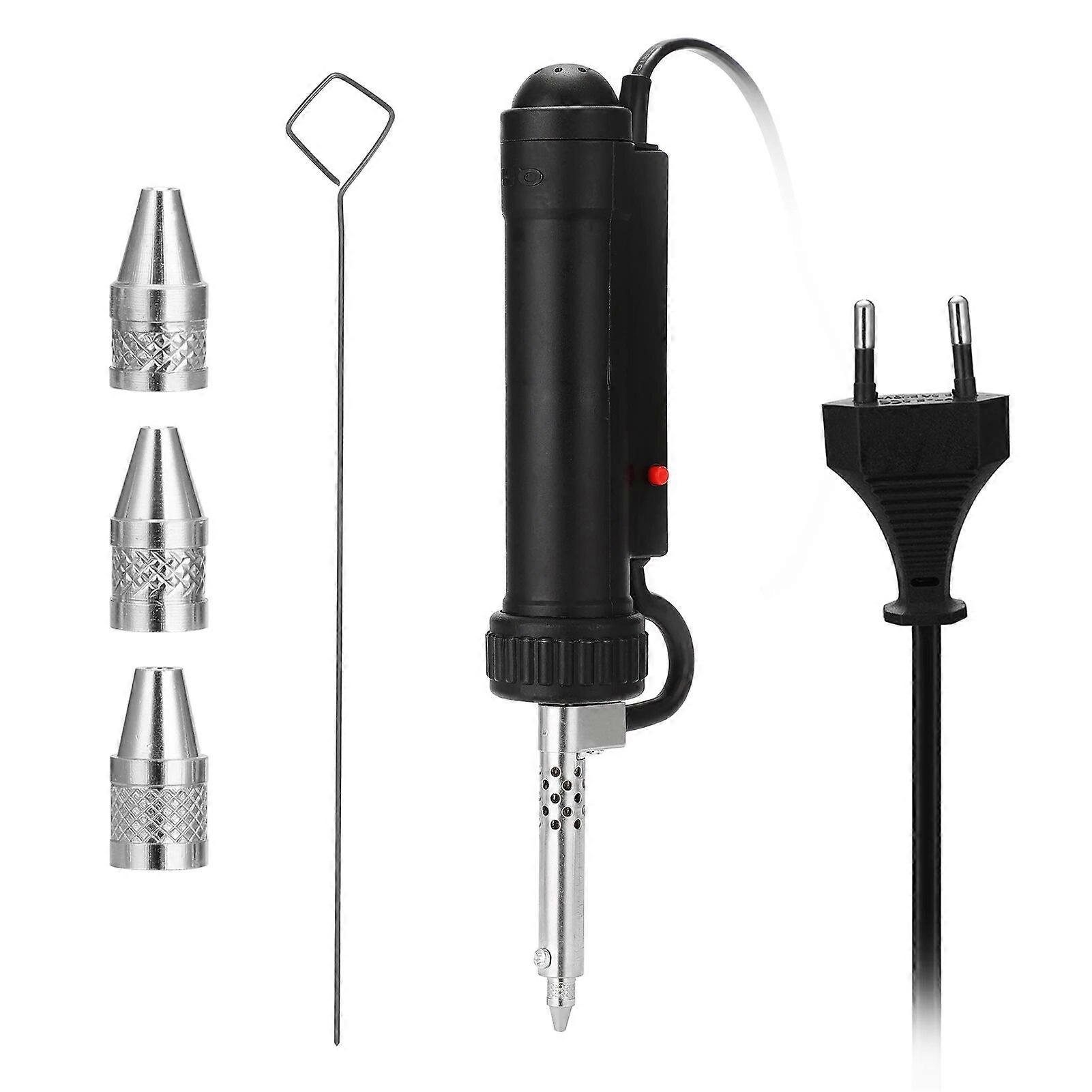 New Desoldering Machine BBT-680 Automatic Portable Electric Solder Tin Sucker Vacuum Soldering Remove Pump with 3 Suction Nozzle